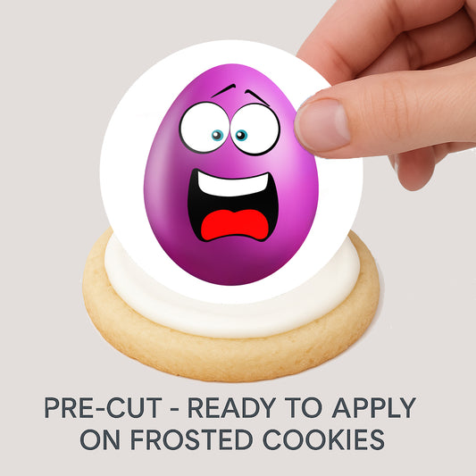 Easter Egg-Tastic Edible Cookie Image – Being Applied
