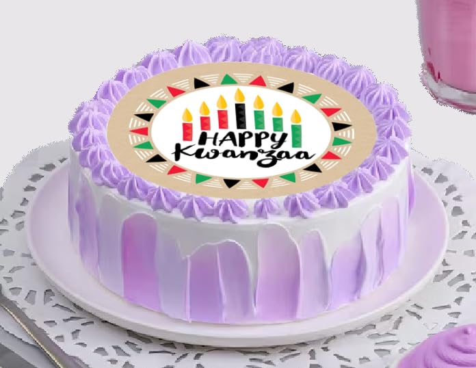 Edible Icing Images Kwanzaa Cake Topper