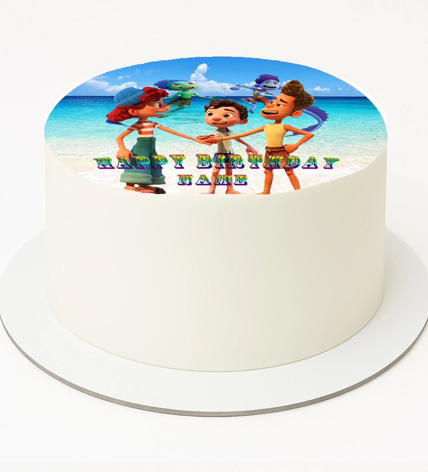 Luca Party Edible Icing Image Cake Topper for your Birthday