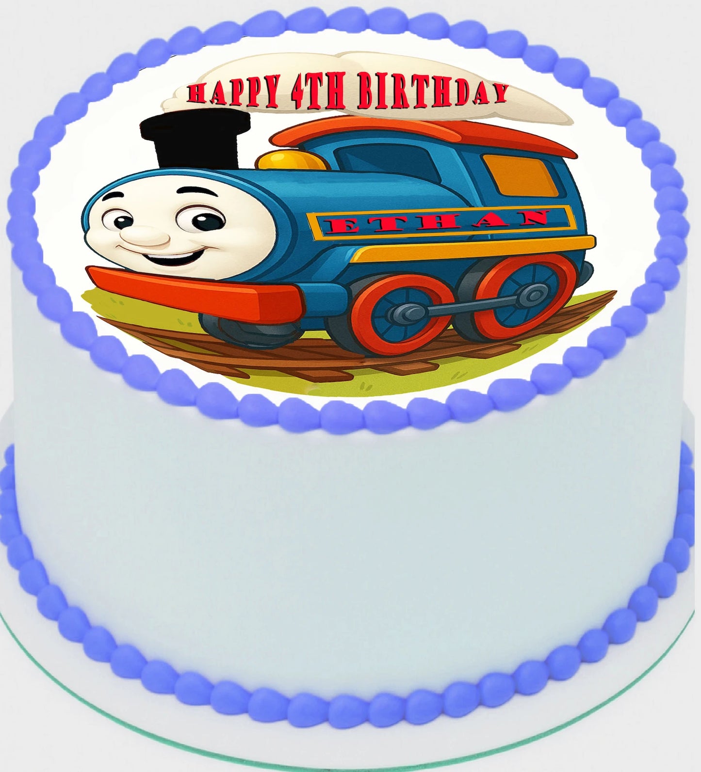 Thomas Tank Train Edible Icing Image Cake Topper