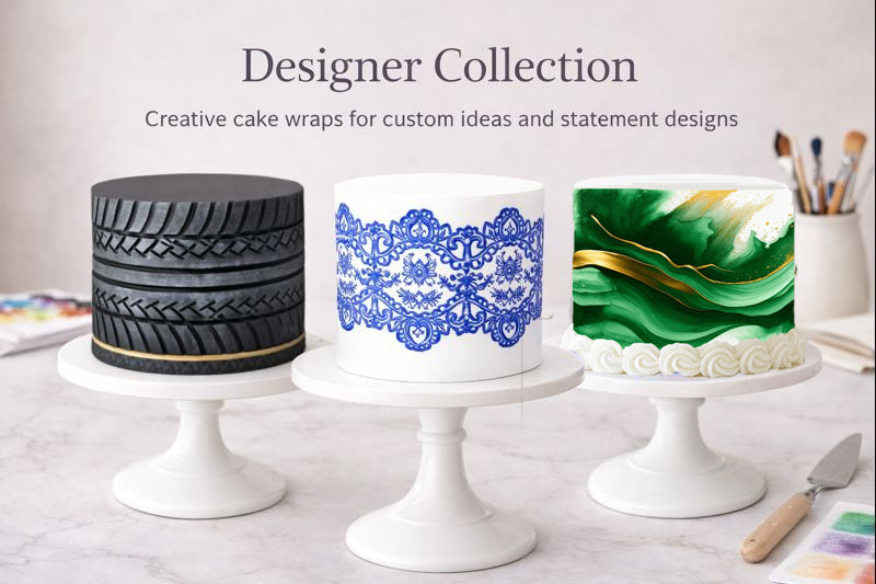 Designer Collection of Edible Image Cake Toppers