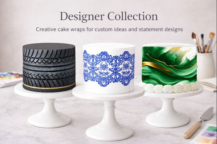 Designer Collection of Edible Image Cake Toppers