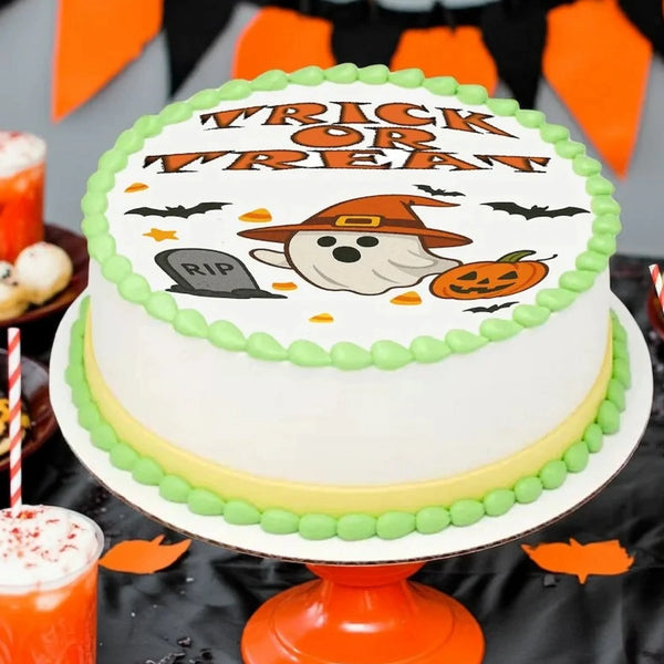 Halloween Edible Image Cake Toppers