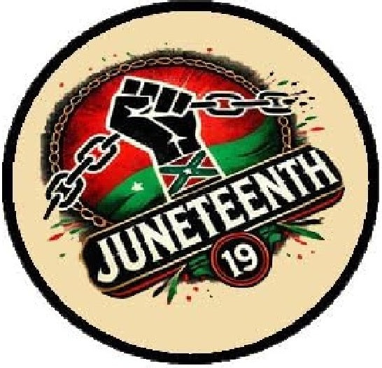 Juneteenth Breaking the chains Edible Image Sheet Cake Topper - Precut Easy To Use
