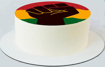 Juneteenth Equality for all Edible Edible Image Sheet Cake Topper - Precut Easy To Use