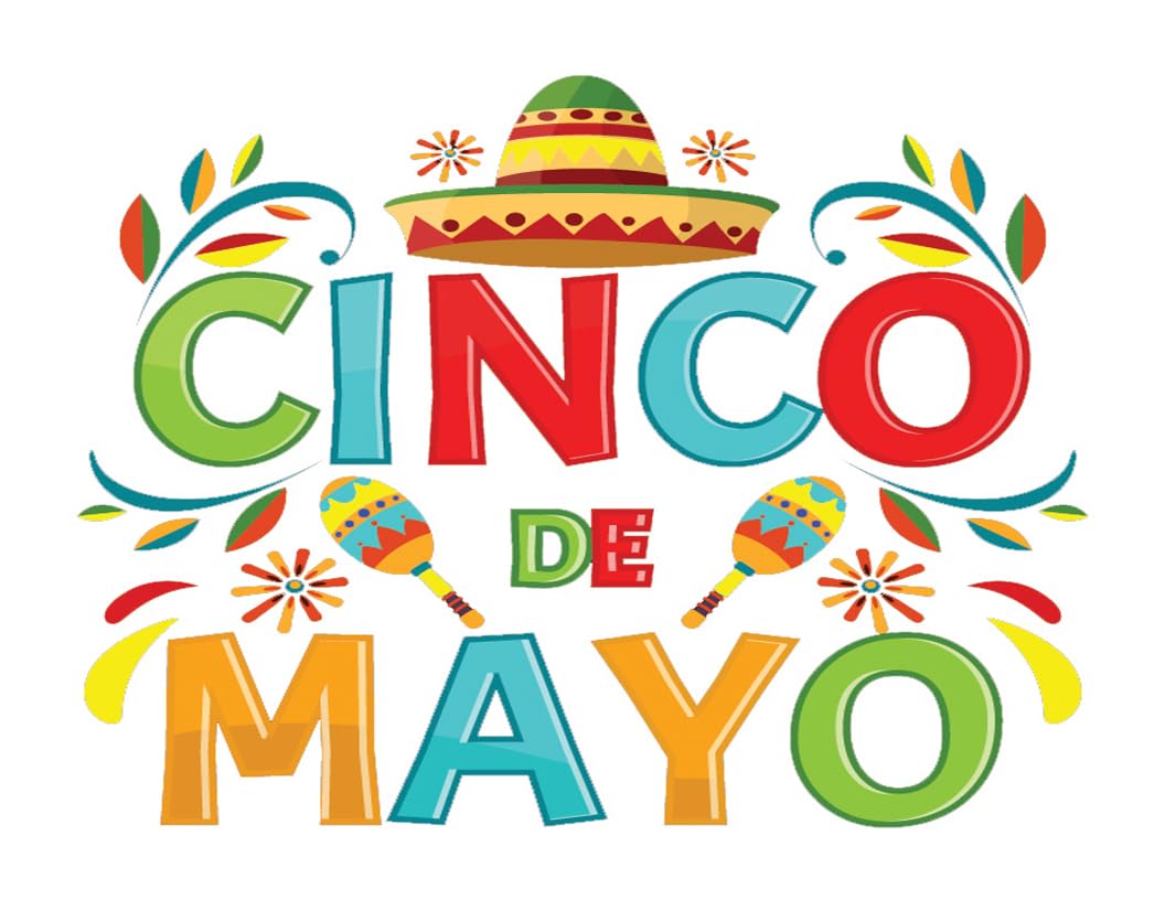 Cinco De Mayo Edible Image Sheet Cake Topper - Precut Easy To Use
