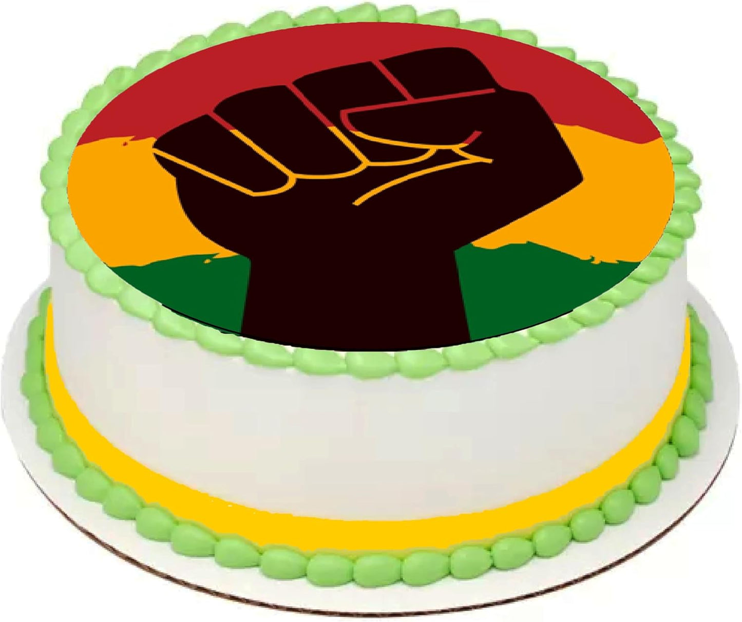 Juneteenth Equality for all Edible Edible Image Sheet Cake Topper - Precut Easy To Use