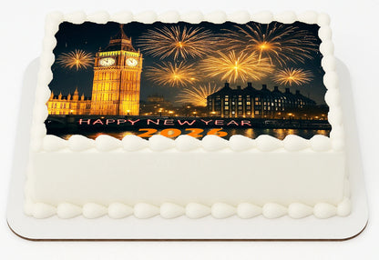 Edible Icing Images Big Ben London Sheet Cake Topper