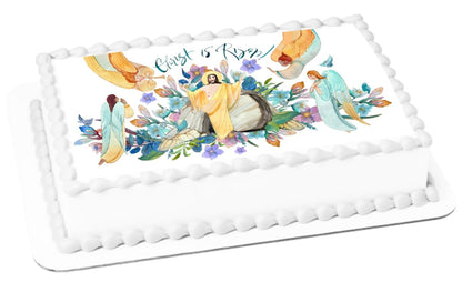 Edible Icing Images Easter He Has Risen Sheet Cake Topper