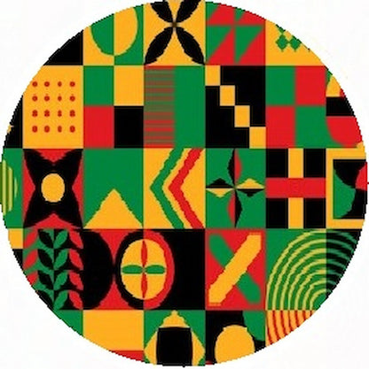 Edible Icing Images Cake Topper Juneteenth Bold and Beautiful Design