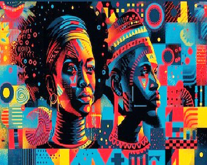 Juneteenth Strong and Powerful Edible Image Sheet Cake Topper