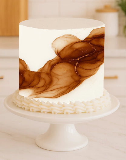 Ethereal Current Amber Drift cake wrap