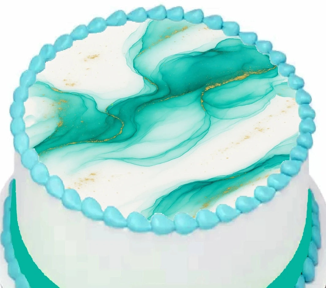 Ethereal Current Emerald Flow Topper