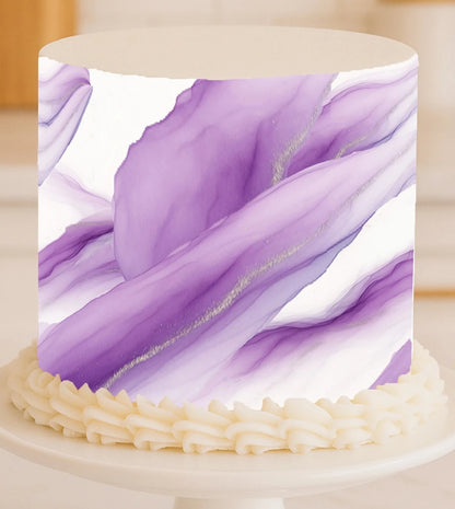 Ethereal Current Lilac Cascader cake wrap