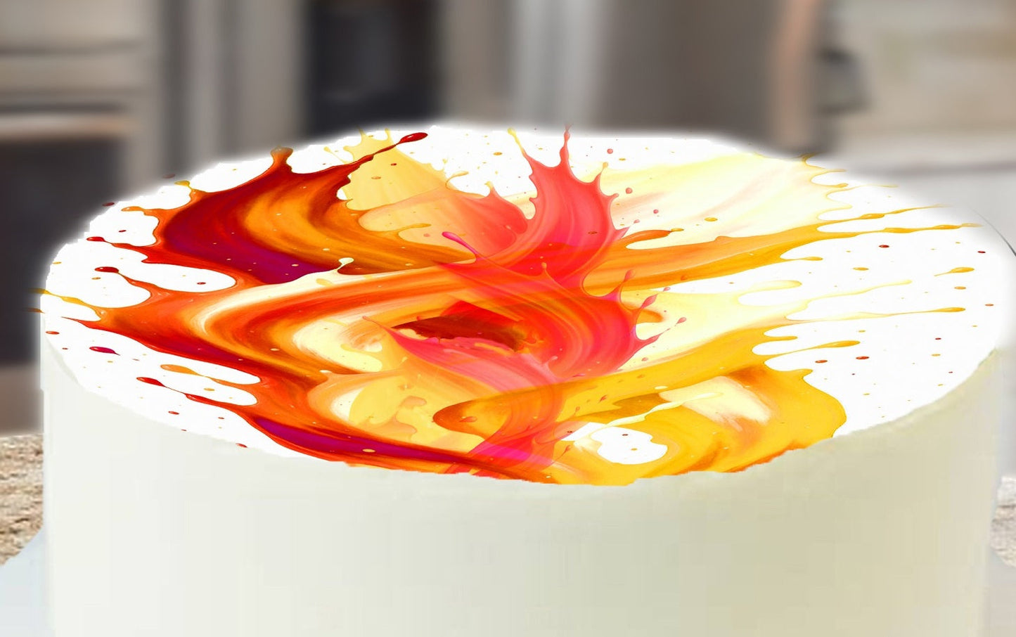 Fluid Harmony Citrus Ember Topper