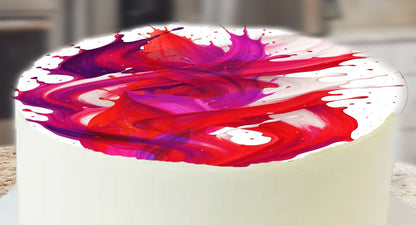 Fluid Harmony Crimson Radianc Topper