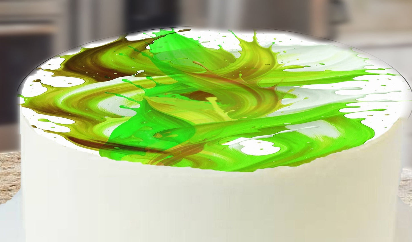 Fluid Harmony Emerald Veil Topper