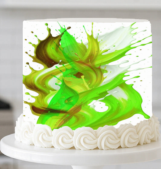 Fluid Harmony Emerald Veil Wrap