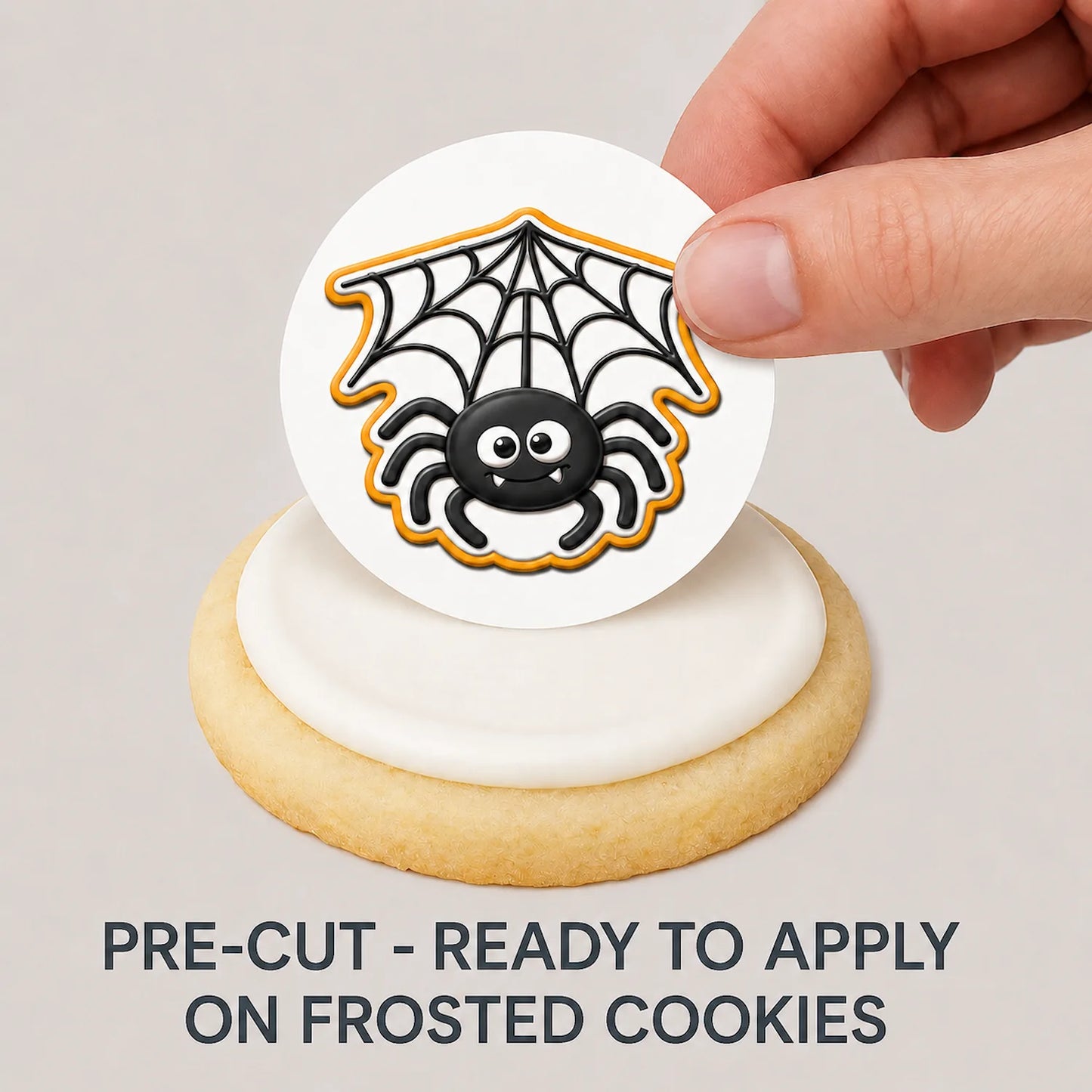 Halloween Edible Image Cookie & Cupcake Topper Trick or Treat Crew - 20 Precut Icing Sheet- RA Pape  Easy to apply