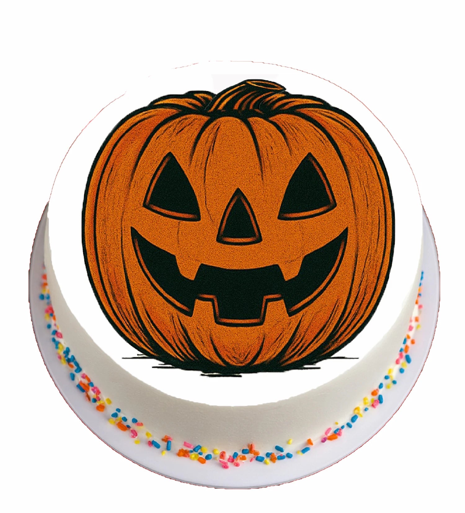 Halloween Pumpkin with jack-o'-lantern face