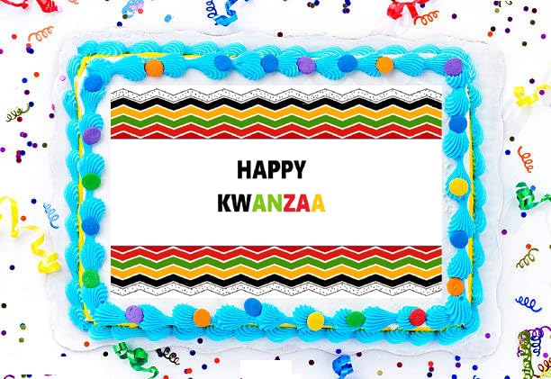 Edible Image Sheet Cake Topper Kwanzaa
