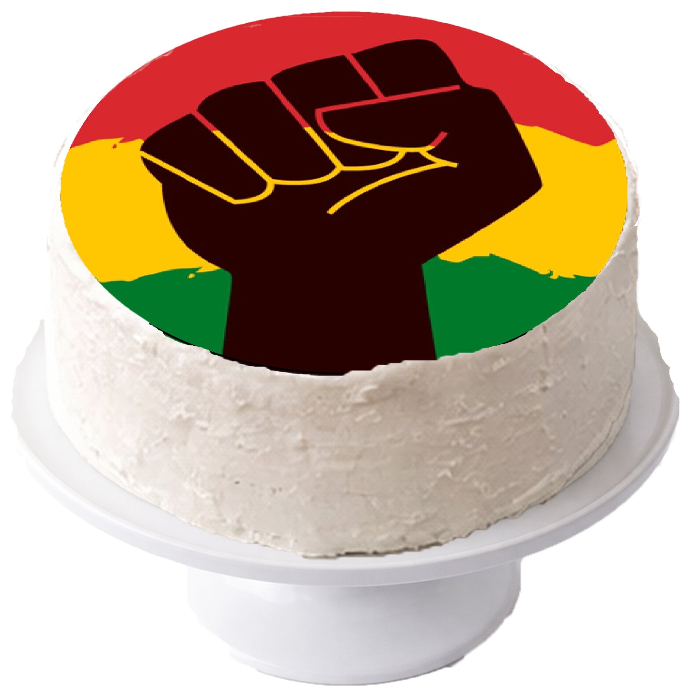 Juneteenth Equality for All Edible Image Cake Topper – Pre-cut 8" Round Icing Sheet 