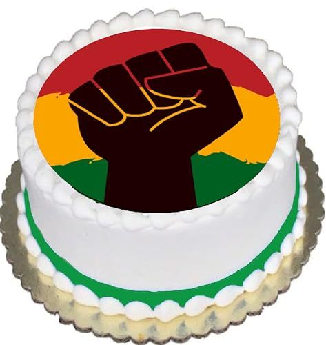 Juneteenth Equality for all Edible Image Sheet Cake Topper - Precut Easy To Use