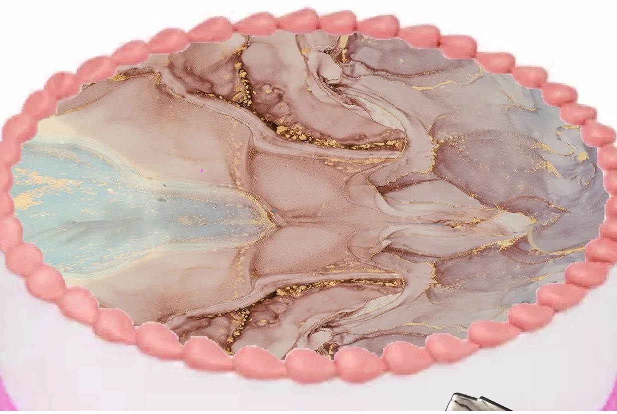 Luxe Strata Blushing Horizon Topper