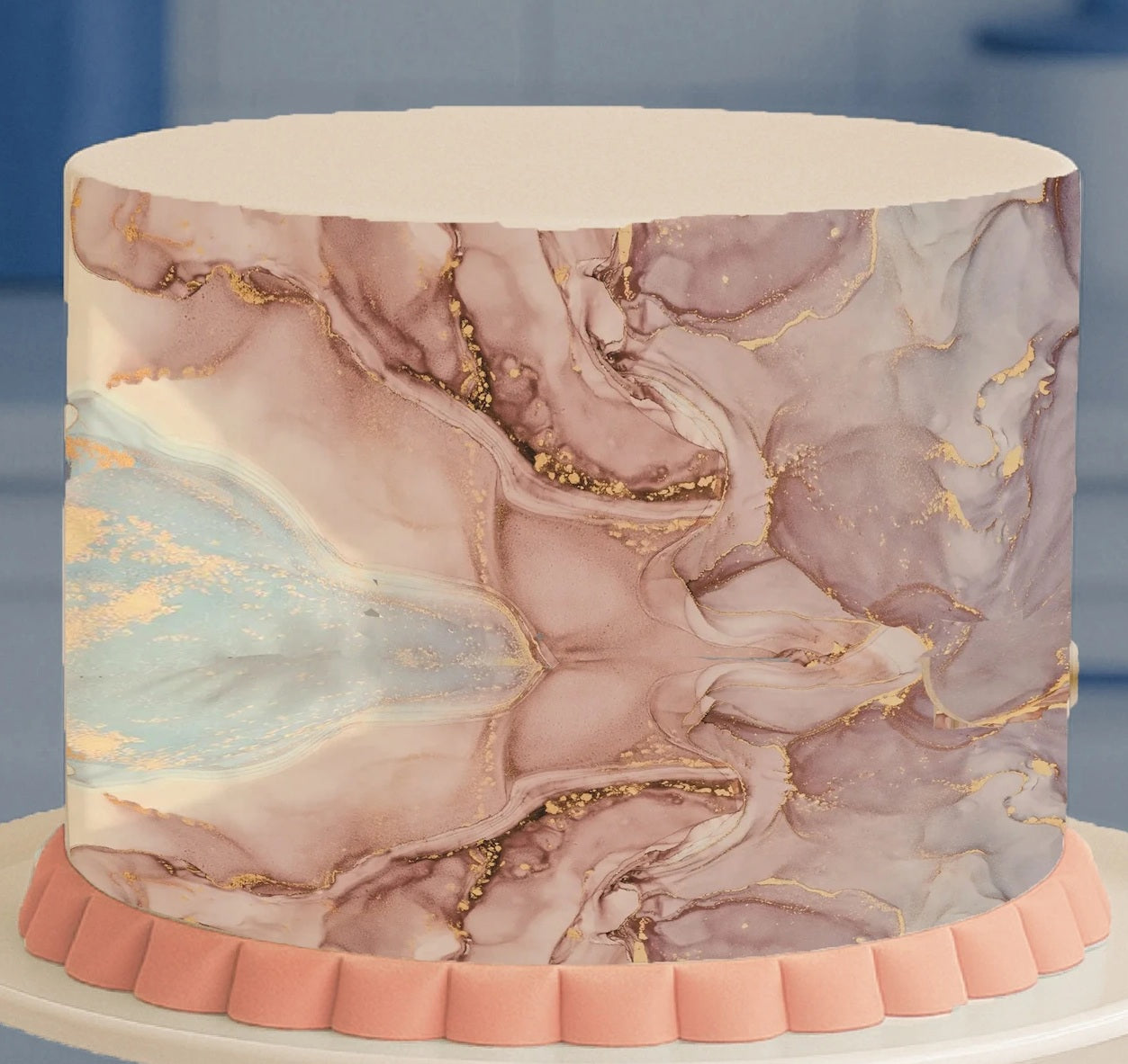 Luxe Strata Blushing Horizon wrap