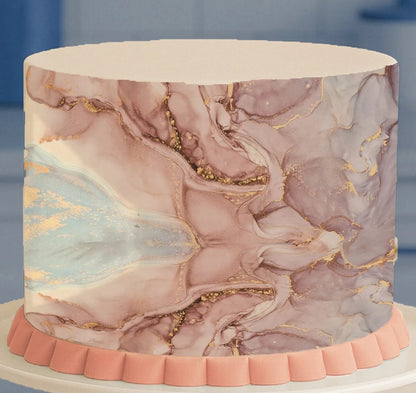 Luxe Strata Blushing Horizon wrap