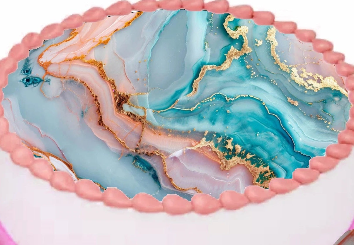 Luxe Strata Celestine Bloom Topper