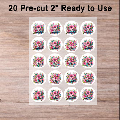 Mother's Day Best Mom Ever Edible Image  Cupcake Toppers Ready to use
