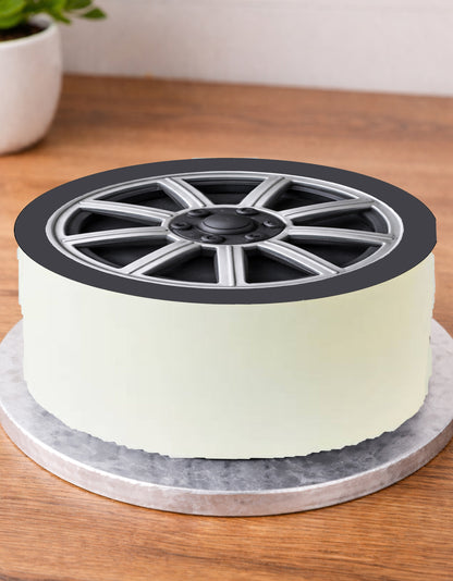 Racing Edible Cake Image Collection tire edible image topper