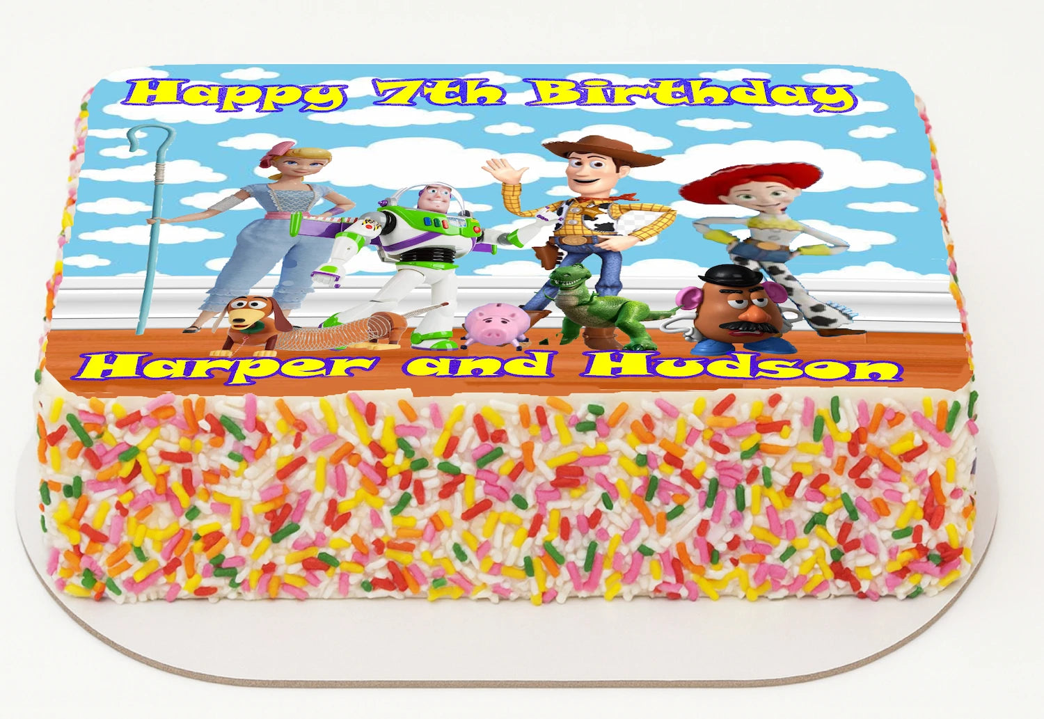 Toy Story Edible Image Cake Topper Sheet