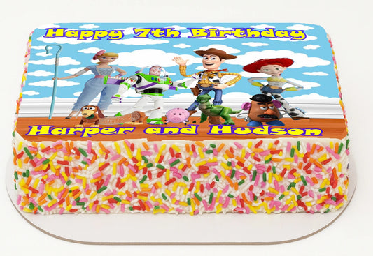 Toy Story Edible Image Cake Topper Sheet
