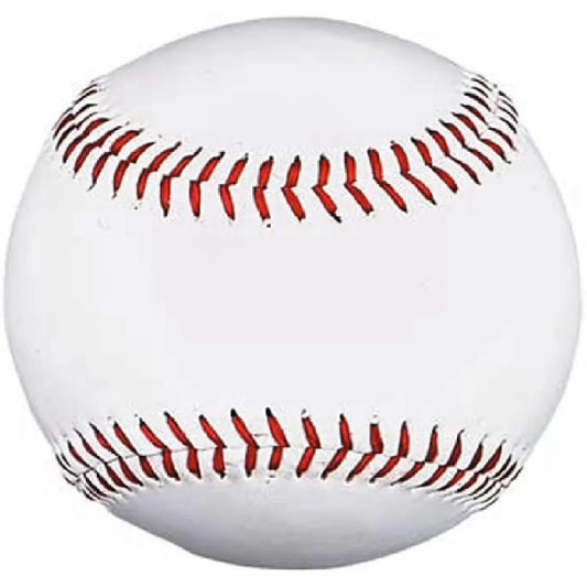 Baseball Edible Icing Cake Topper, round baseball design.