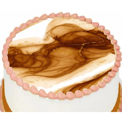 Ethereal Current Amber Drift edible icing cake topper design | RA Pape
