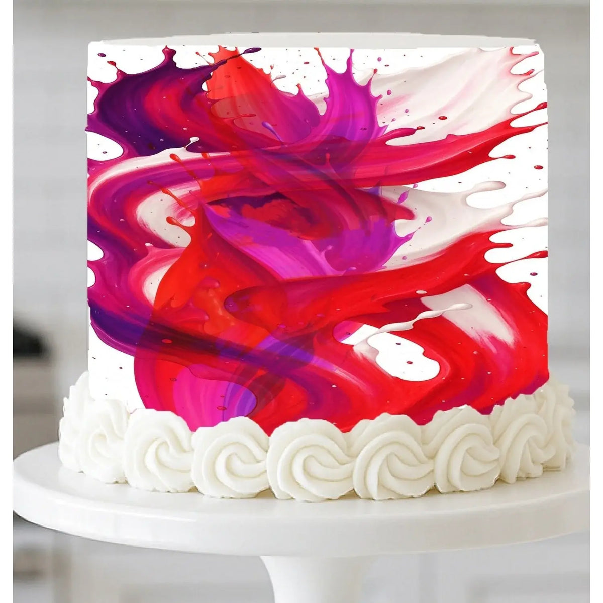 Fluid Harmony featured seamless edible icing cake wrap | RA Pape