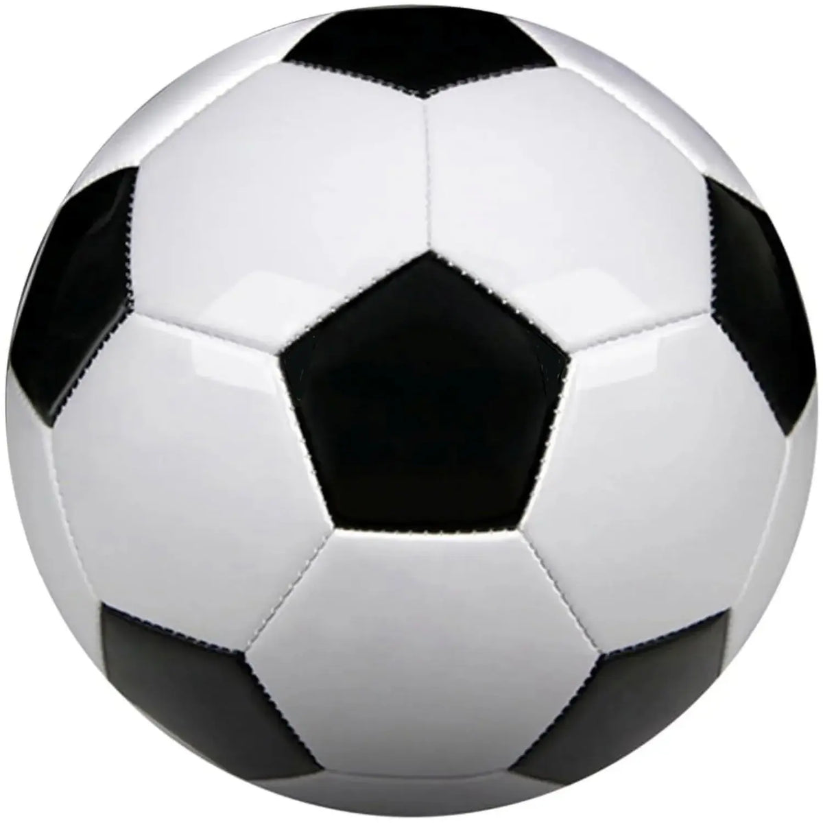 Soccer Ball Edible Icing Cake Topper, round soccer ball design.
